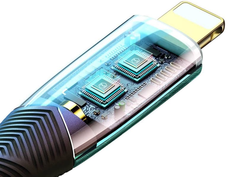 کابل شارژ سریع و انتقال داده لایتنینگ مک دودو Mcdodo CA-806 Auto Power Off Lightning Data Cable 1.2m — تصویر ۳