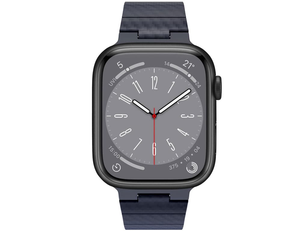 بند اپل واچ مگنتی با الگوی فیبر کربن 38، 40 و 41 میلیمتری ویوو WIWU 38/40/41MM Carbon Fiber pattern magnetic watch band Wi-WB009 — تصویر ۵