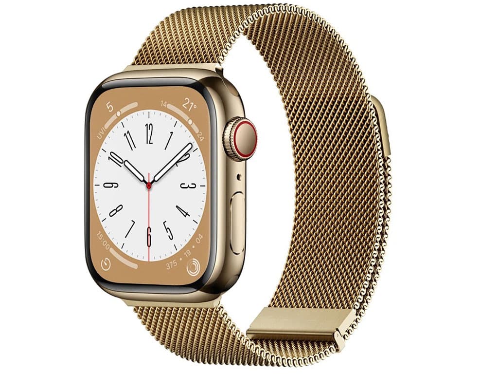بند مگنتی فلزی اپل واچ 42، 44، 45 و 49 میلیمتری ویوو WIWU 42/44/45/49mm Braid magnetic watch band Wi-WB005 — تصویر ۲