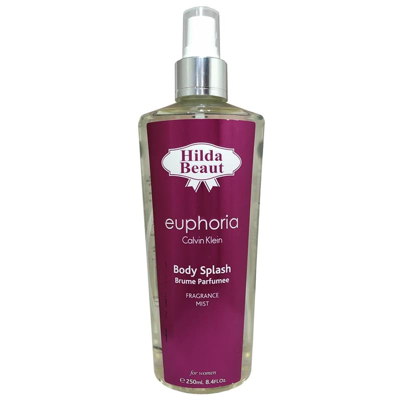 بادی اسپلش زنانه هیلدا بیوت مدل EUPHORIA CALVIN KLEIN حجم 250 میل