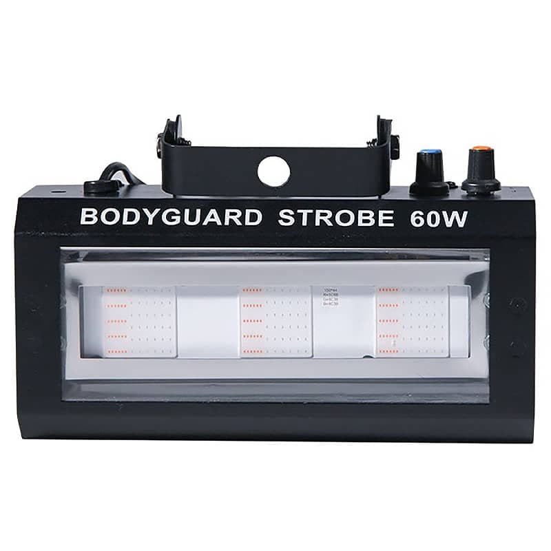 فلاشر رقص نور بادیگارد LED 60W RGB بدنه فلزی — تصویر ۳