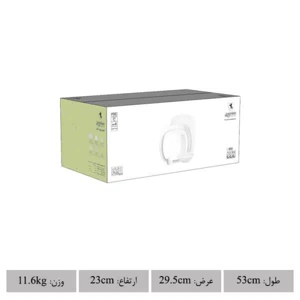 سرویس چینی زرین پیکره کواترو مدل ورنیکا 6 نفره 27 پارچه — تصویر ۶