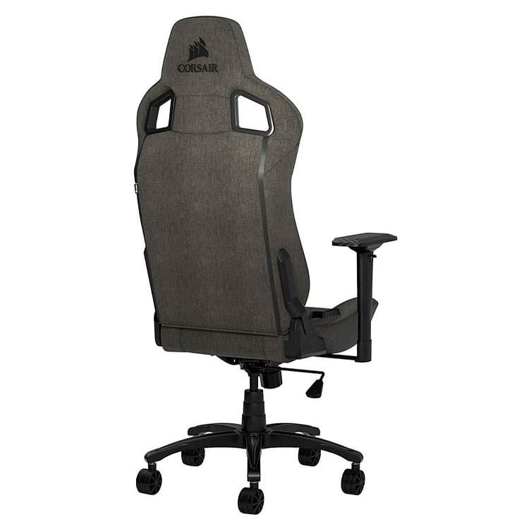 صندلی گیمینگ Corsair T3 RUSH Fabric Charcoal – خاکستری — تصویر ۴