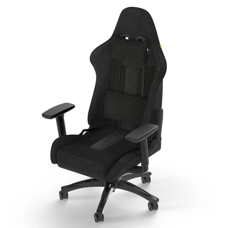 صندلی گیمینگ Corsair TC100 Fabric – مشکی — تصویر ۴