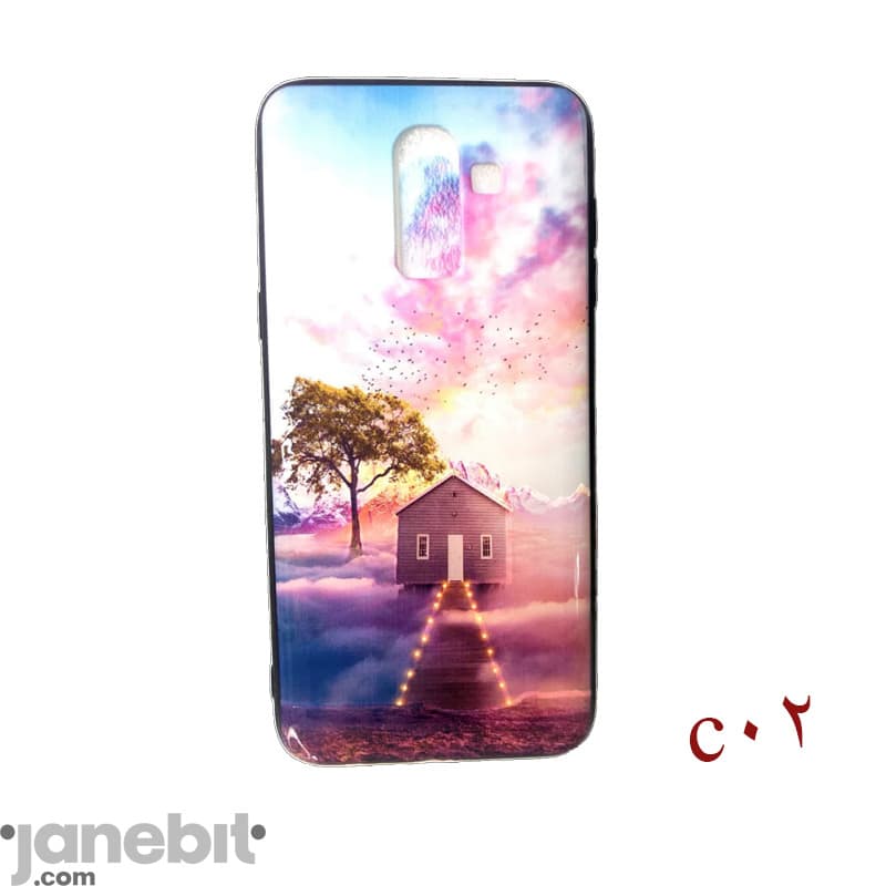 قاب پشت گوشی SAMAUNG A6 Plus طرح برجسته C02