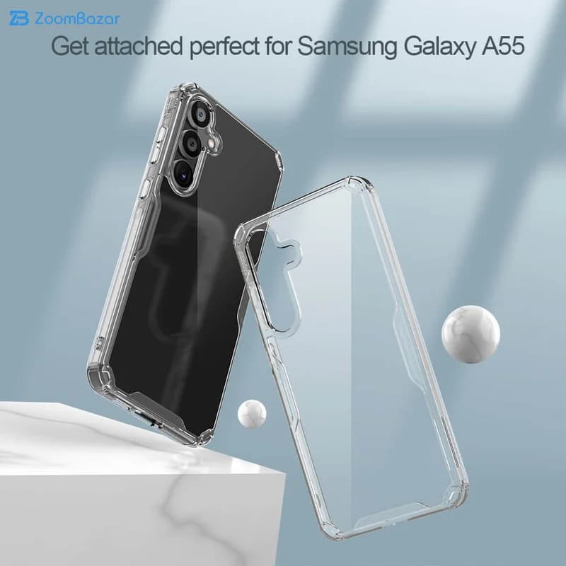 قاب نیلکین مدل Nature TPU Pro مناسب برای گوشی موبایل سامسونگ Galaxy A55 5G — تصویر ۱۱