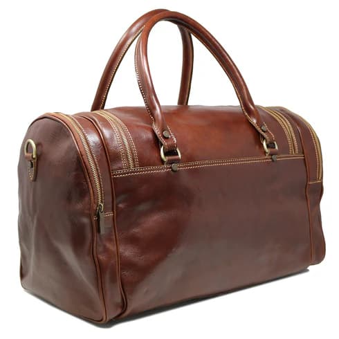 ساک مسافرتی چرم طبیعی مدل Travel Bag 37 | سیلوا چرم — تصویر ۲