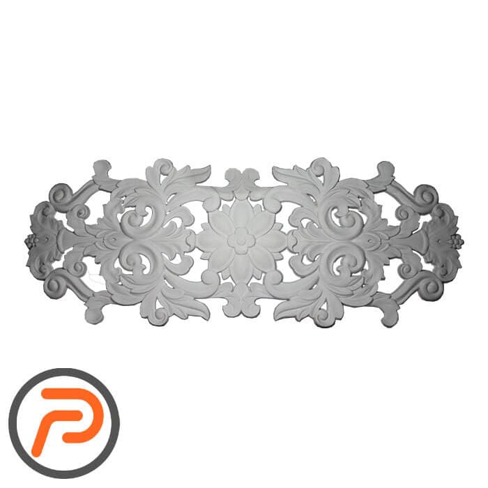 گل تزئینی طرح منبت pvc کد 237 — تصویر ۲