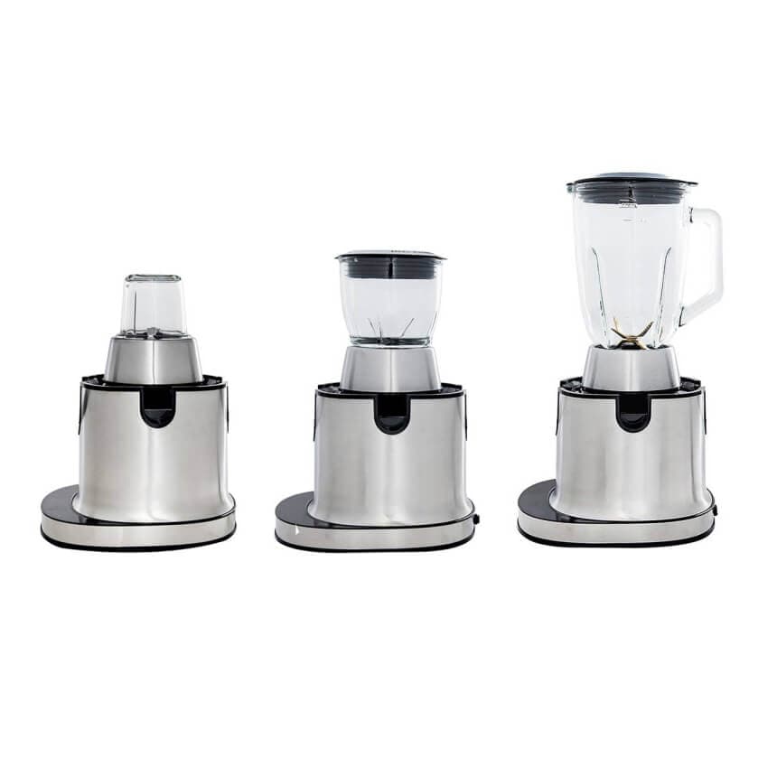 آبمیوه گیری سام JC402 استیل مشکی 4 کاره — تصویر ۳