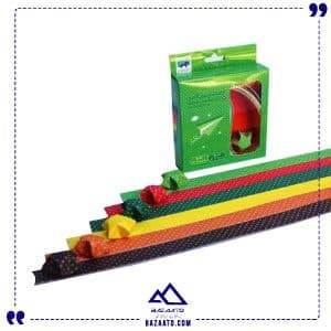 کاغذ اوریگامی 1010 و نواری همراه آموزش موشک اوریمان — تصویر ۲