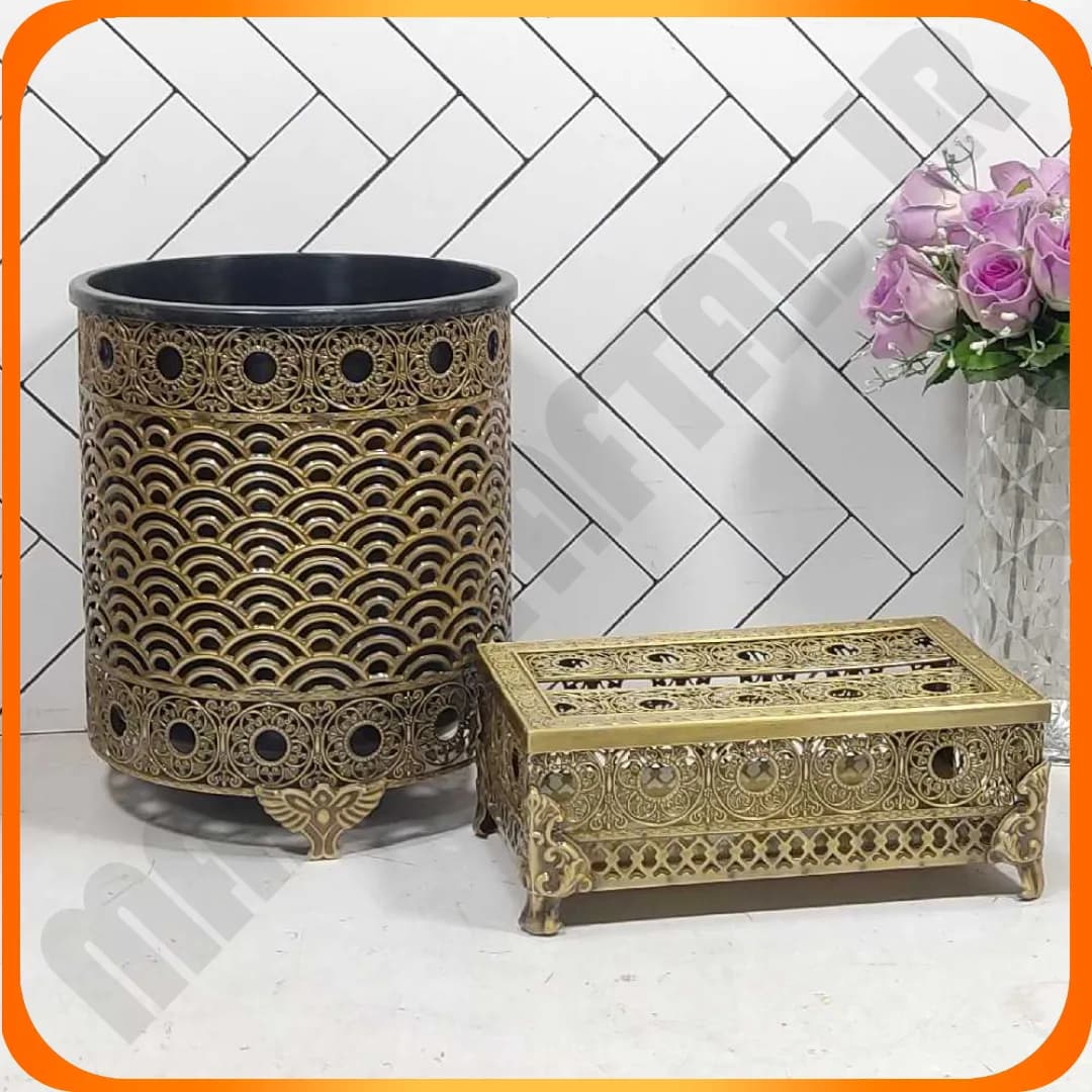 سطل و دستمال رنگین کمان آنتیک زومبا