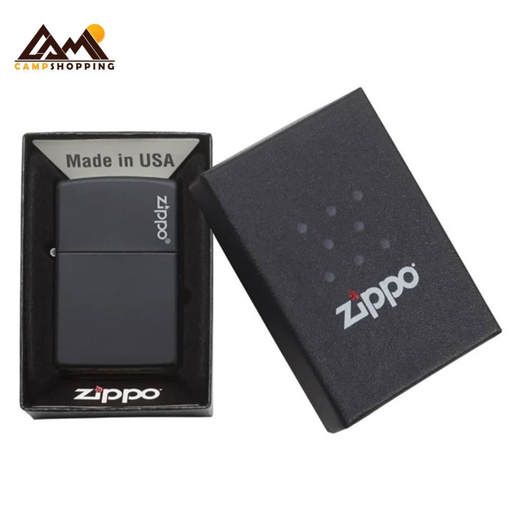فندک زیپو طرح CLASSIC BLACK MATTE کد 218ZL — تصویر ۵