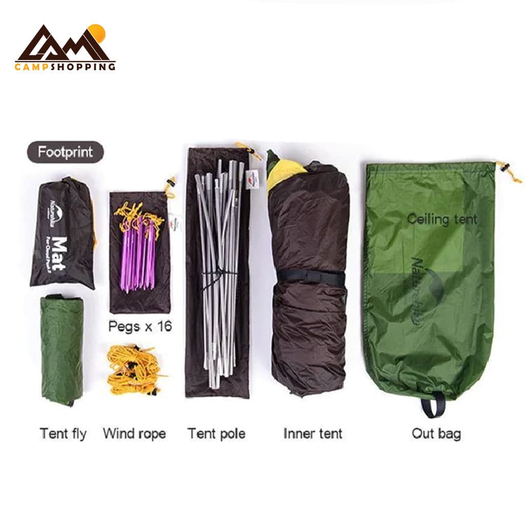 چادر نیچرهایک مدل CLOUD PEAK 2 کد NH19K240-Y — تصویر ۸