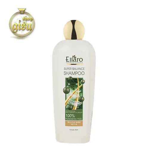 شامپو فاقد سولفات الارو مناسب موهای چرب(Ellaro Super Balance Shampoo) – حجم 400 میل