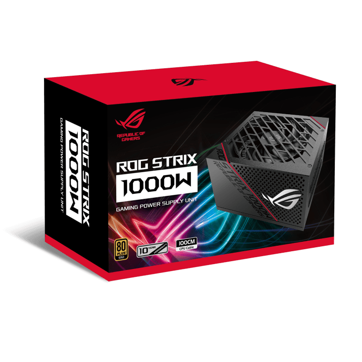 پاور کامپیوتر ایسوس مدل ROG Strix 1000G — تصویر ۳