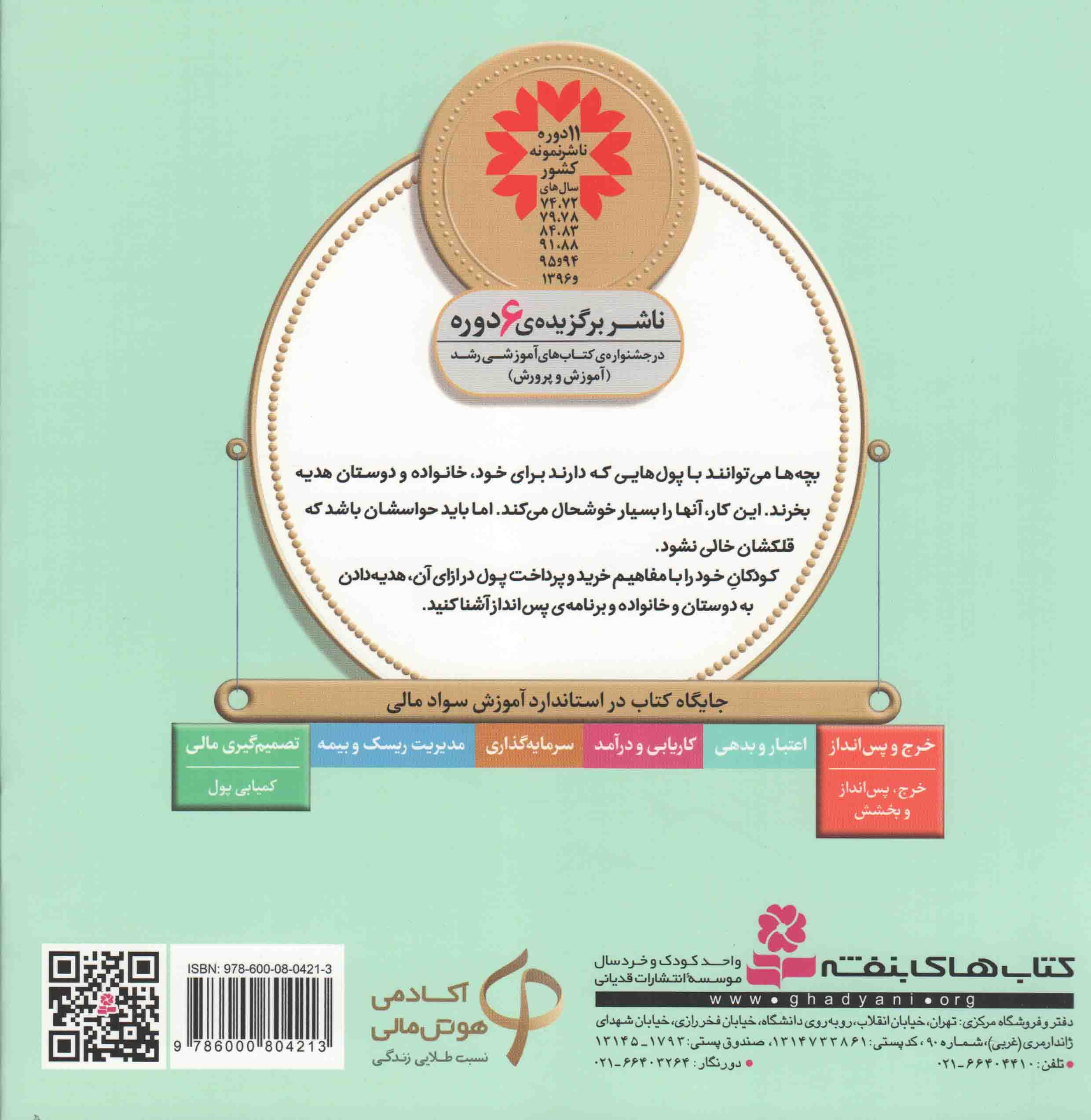 با پولم هدیه هم می خرم – آموزش سواد مالی 06: سطح یک (پیش دبستانی و دوره ی اول دبستان) — تصویر ۲