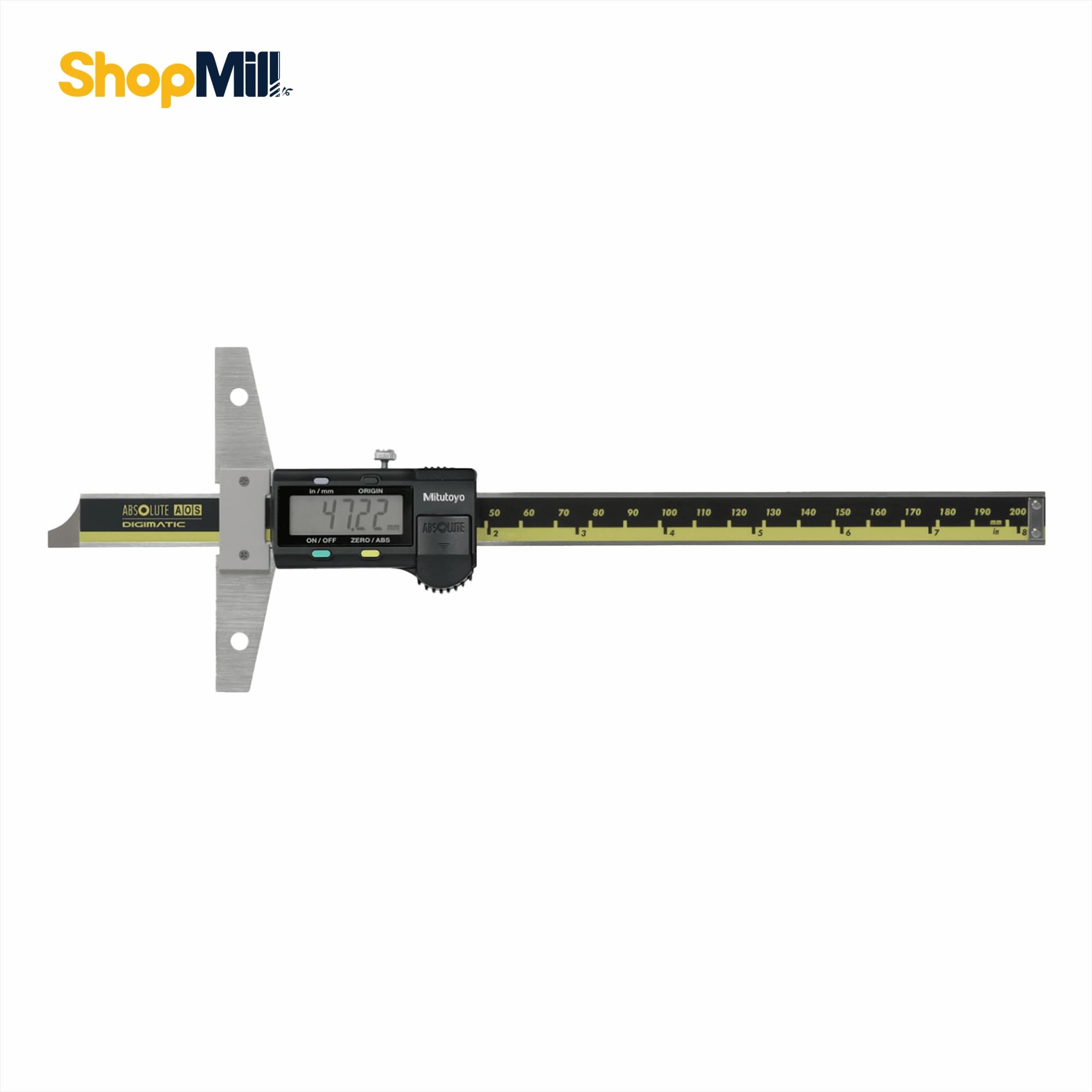 کولیس عمق سنج دیجیتال میتوتویو (Mitutoyo) 200 میلی متر مدل 212-571