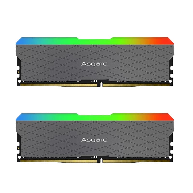 رم دسکتاپ DDR4 دو کاناله 3200 مگاهرتز CL16 ازگارد مدل loki w2 ظرفیت 32 گیگابایت گارانتی مادام العمر تابا