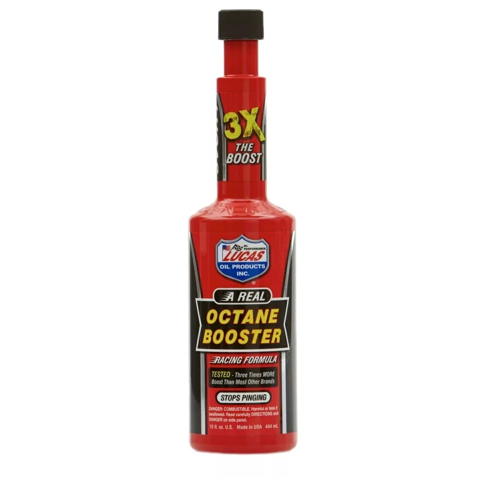 مکمل سوخت لوکاس مدل Octane Booster حجم 444 میلی لیتر