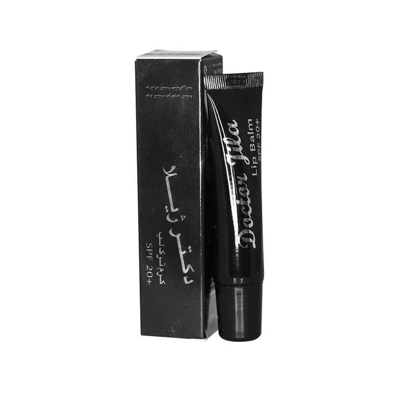 کرم ترک لب SPF20 مشکی 12 گرمی دکتر ژیلا — تصویر ۲