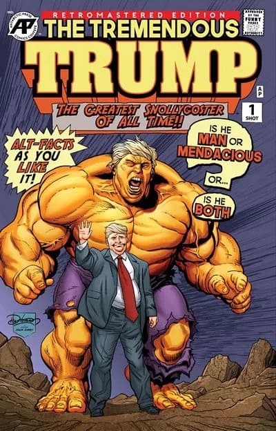 دانلود کمیک The Tremendous Trump – Retromastered Edition #1 (2018)