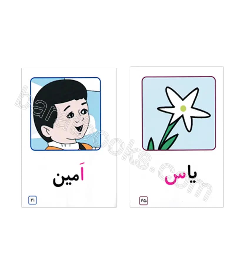 کارت کتاب آموزش نشانه 1 و 2 اول دبستان | خرید با تخفیف — تصویر ۳