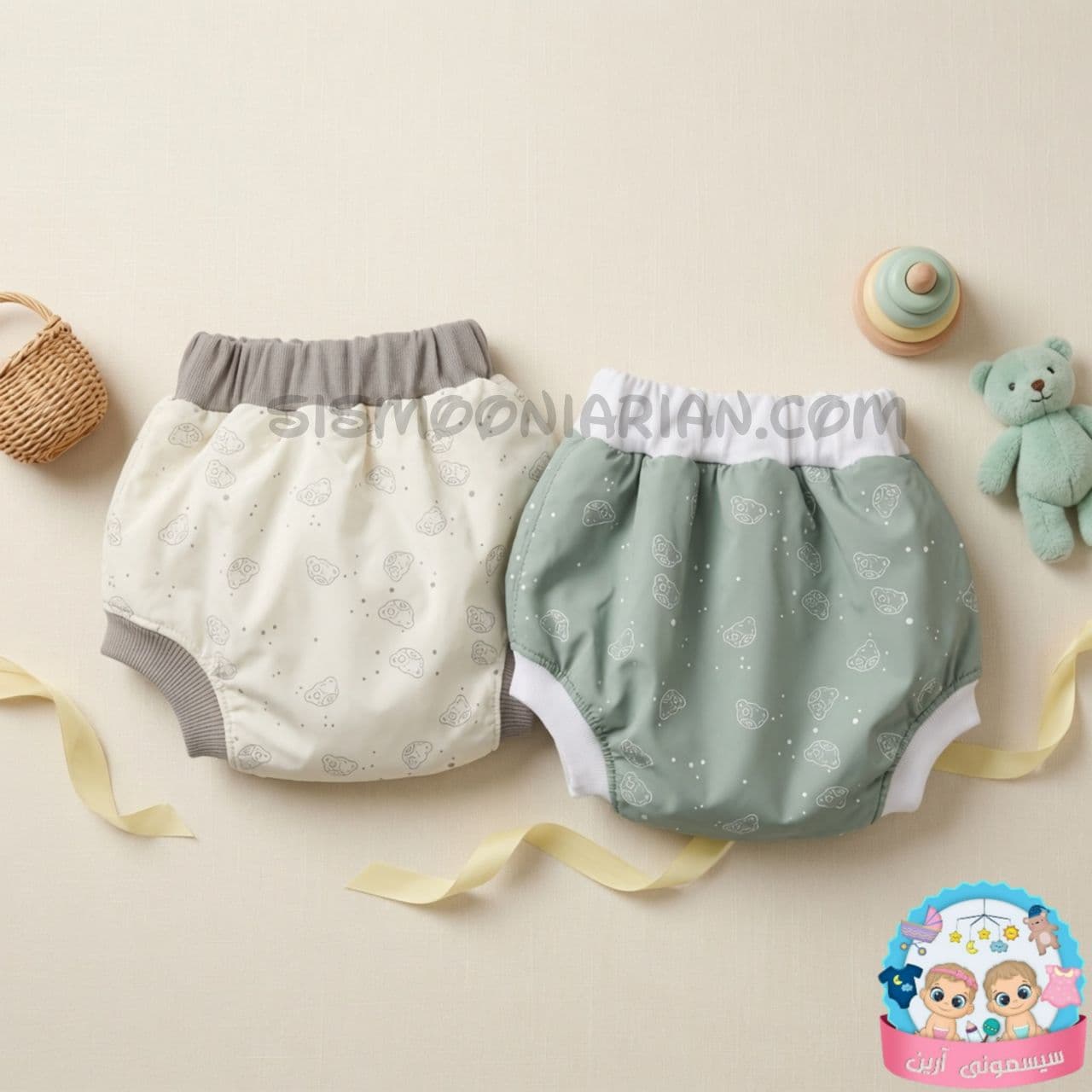 شورت آموزشی کودک Cocalo سایز L و XL | شورت نخی ۴ لایه مخصوص از پوشک گرفتن — تصویر ۲