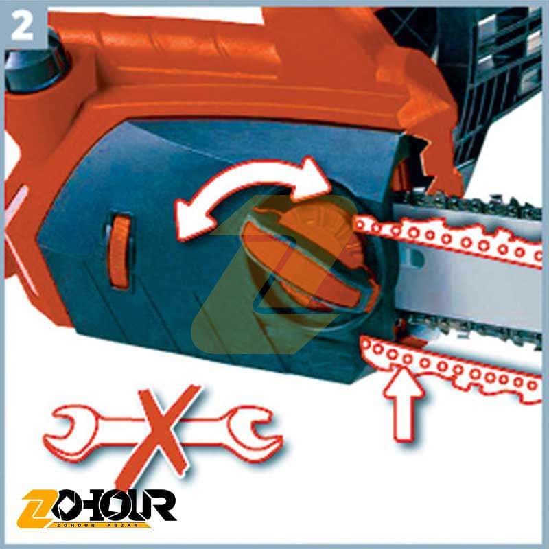 اره زنجیری برقی 2400 وات تاپ گاردن مدل Top Garden ECS-400S — تصویر ۲