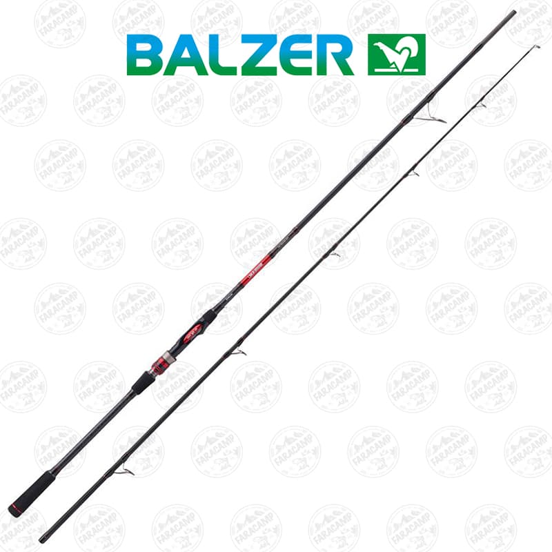 چوب ماهیگیری بالزر دوتکه کربن Balzer Shirasu PIKE MACHINE XXH 2.4m 45-190g