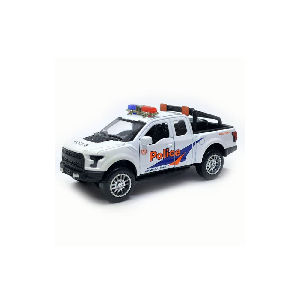 ماکت فلزی پلیس مدل فورد Raptor police مقیاس1:34