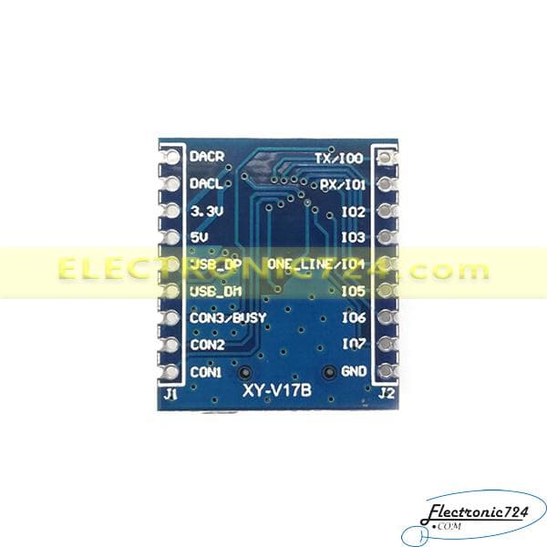 ماژول MP3 Player TF-IO XY-V17B — تصویر ۲