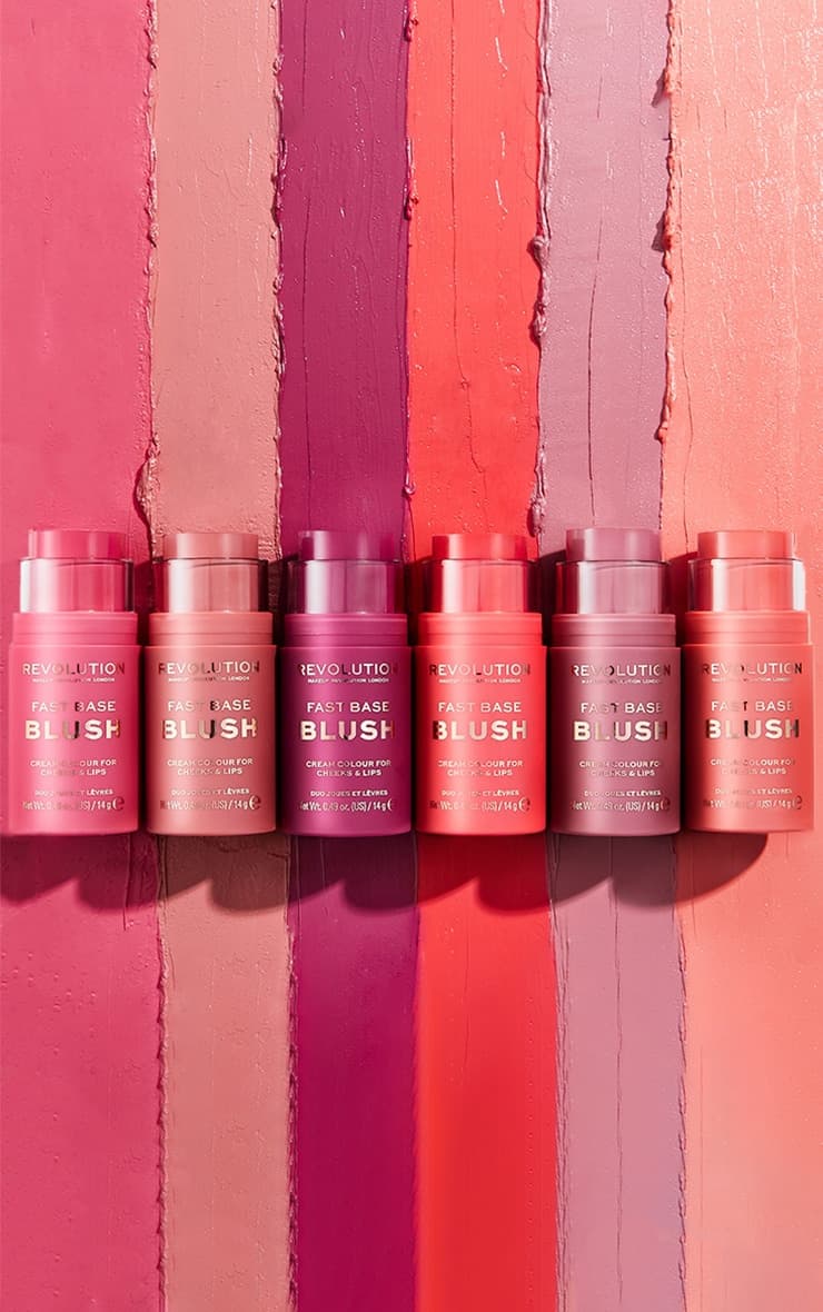 رژ گونه استیکی رولوشن مدل فست بیس رنگ بلاش Blush — تصویر ۴
