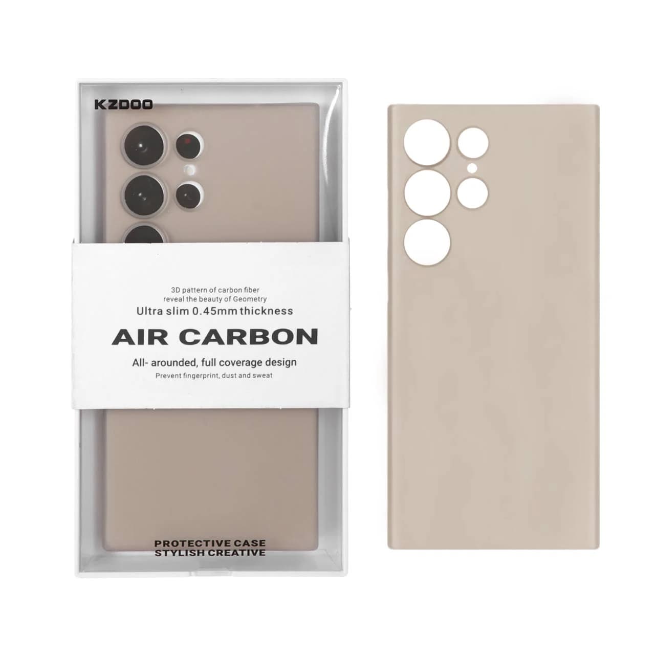 قاب محافظ لنزدار Original KDoo Air Carbon مدل Samsung Galaxy S24 Ultra — تصویر ۳