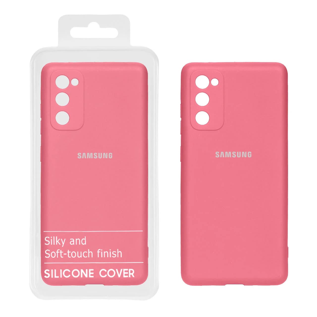 قاب نیو سیلیکون محافظ لنزدار RFF مدل Samsung S20 FE — تصویر ۲