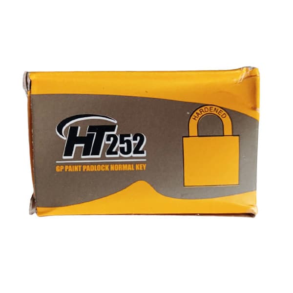 قفل آویز فولادی مدل HT252 سایز 50 برند PADLOCK — تصویر ۲
