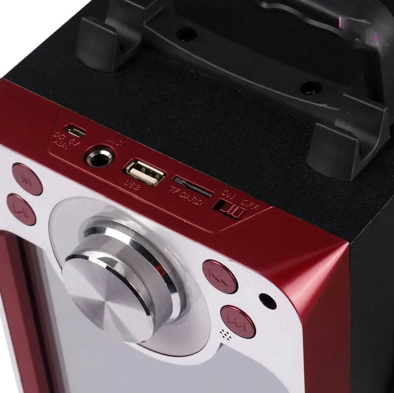 اسپیکر بلوتوثی رم و فلش خور KTS-822S + ریموت کنترل — تصویر ۸