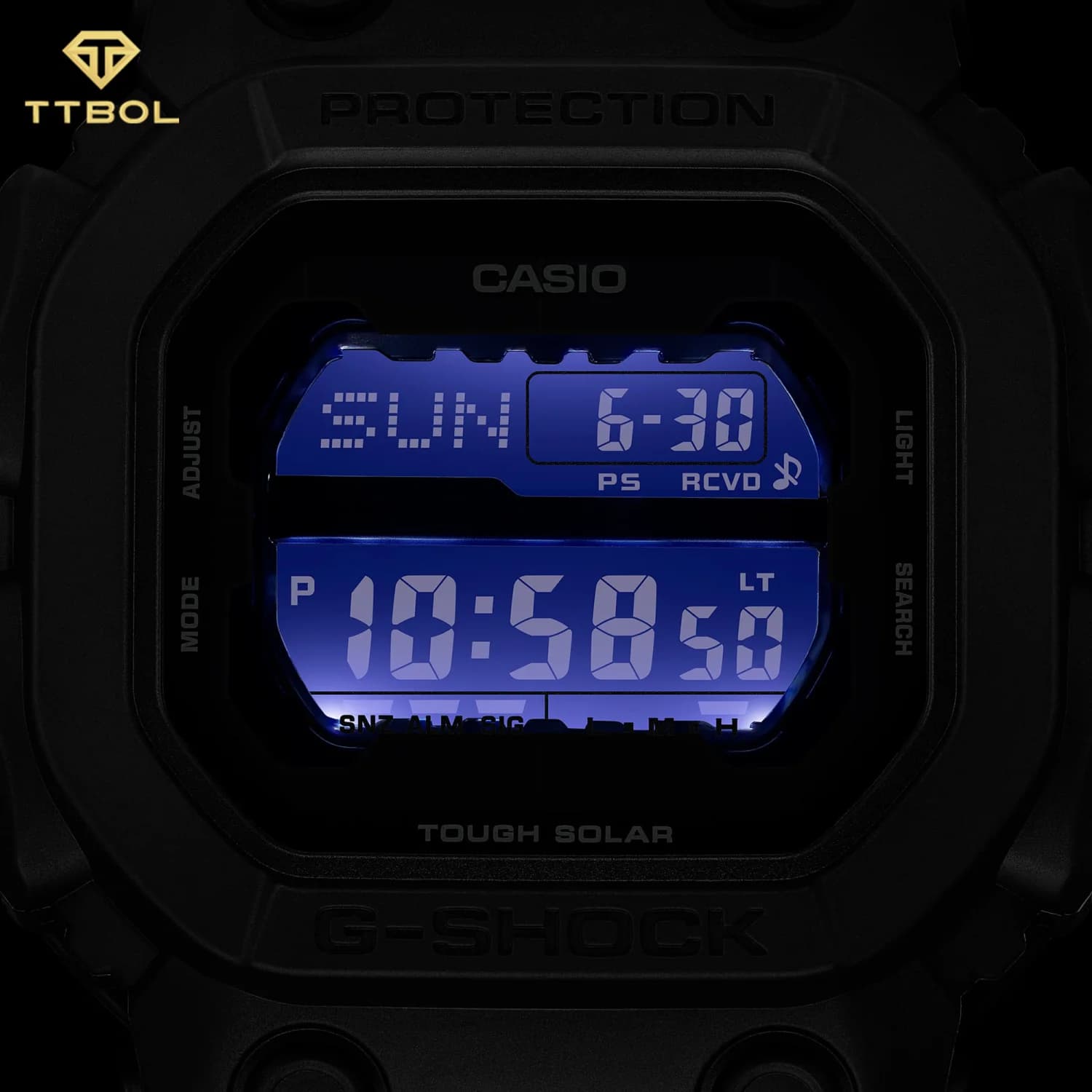 ساعت مچی مردانه کاسیو جیشاک CASIO G-SHOCK GX-56UBB-1DR — تصویر ۷