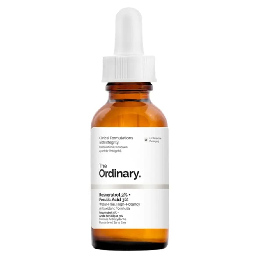 سرم ضد چروک آنتی اکسیدان رسوراترول ۳% و اسید فرولیک ۳% اوردینری 30ml