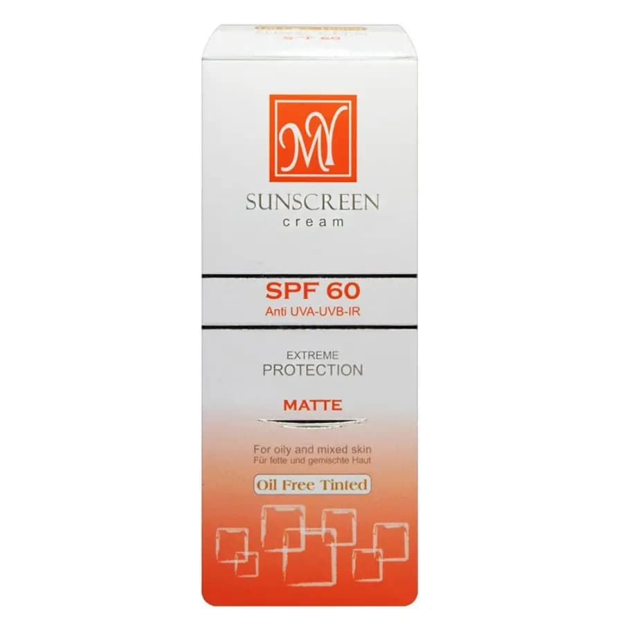 کرم ضد آفتاب رنگی پوست های چرب و مختلط SPF60 مای 50ml — تصویر ۲