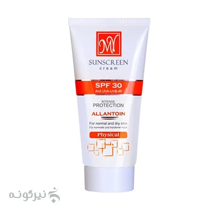 کرم ضد آفتاب فیزیکال پوست های خشک و معمولی SPF 30 مای 50ml — تصویر ۲