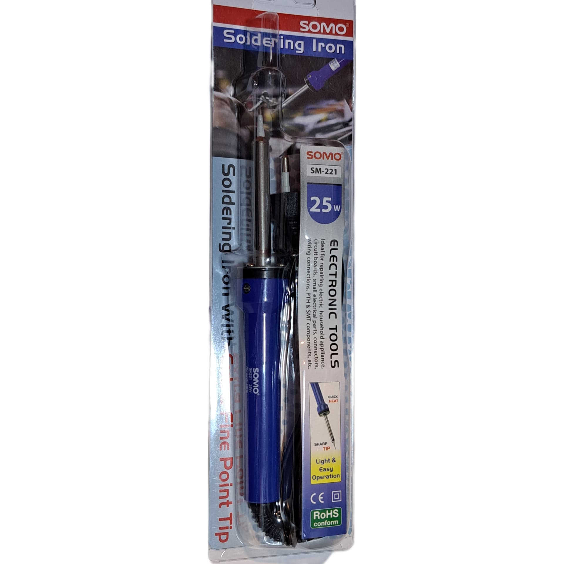 هویه 25 وات سومو SOMO SM221 25W — تصویر ۲