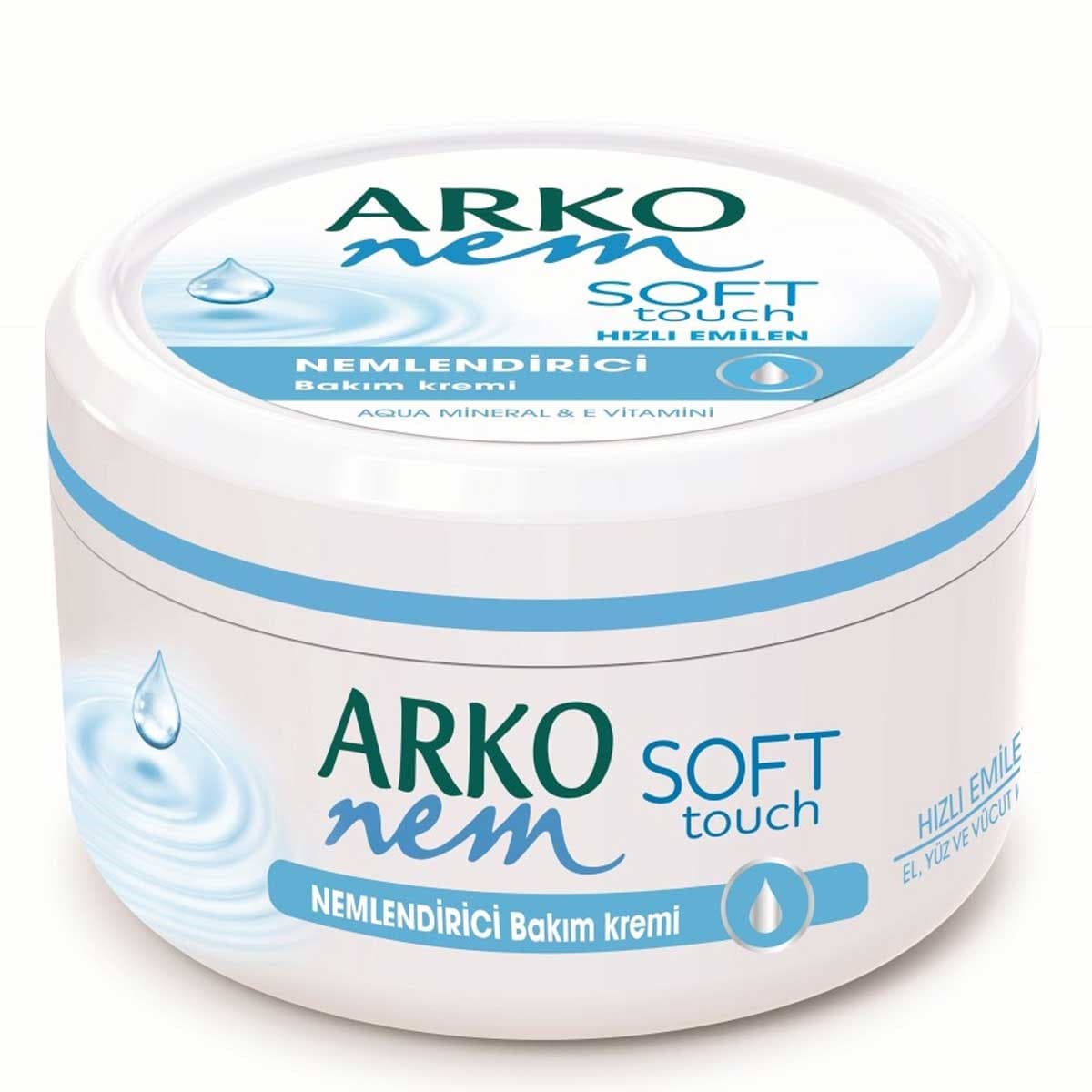 کرم مرطوب کننده آرکو نم مدل Soft Touch سافت حجم 300 میل