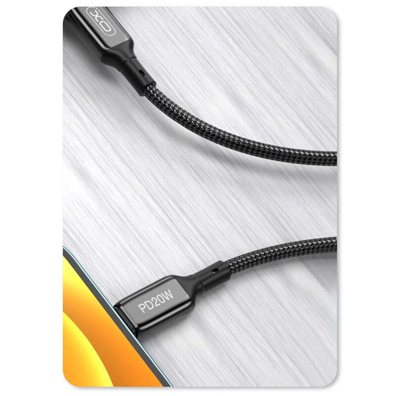 کابل دو سر تایپ سی فست شارژ 60 وات ایکس او XO-NB-Q180B طول 1 متر — تصویر ۷