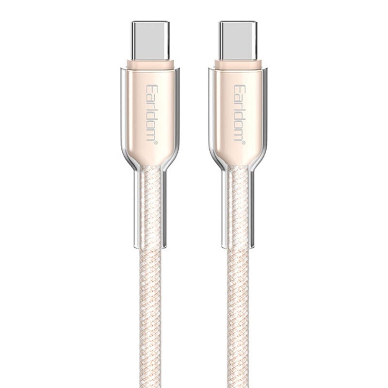کابل دو سر تایپ سی فست شارژ 60 وات ارلدام EC-205C-C طول 1 متر — تصویر ۵