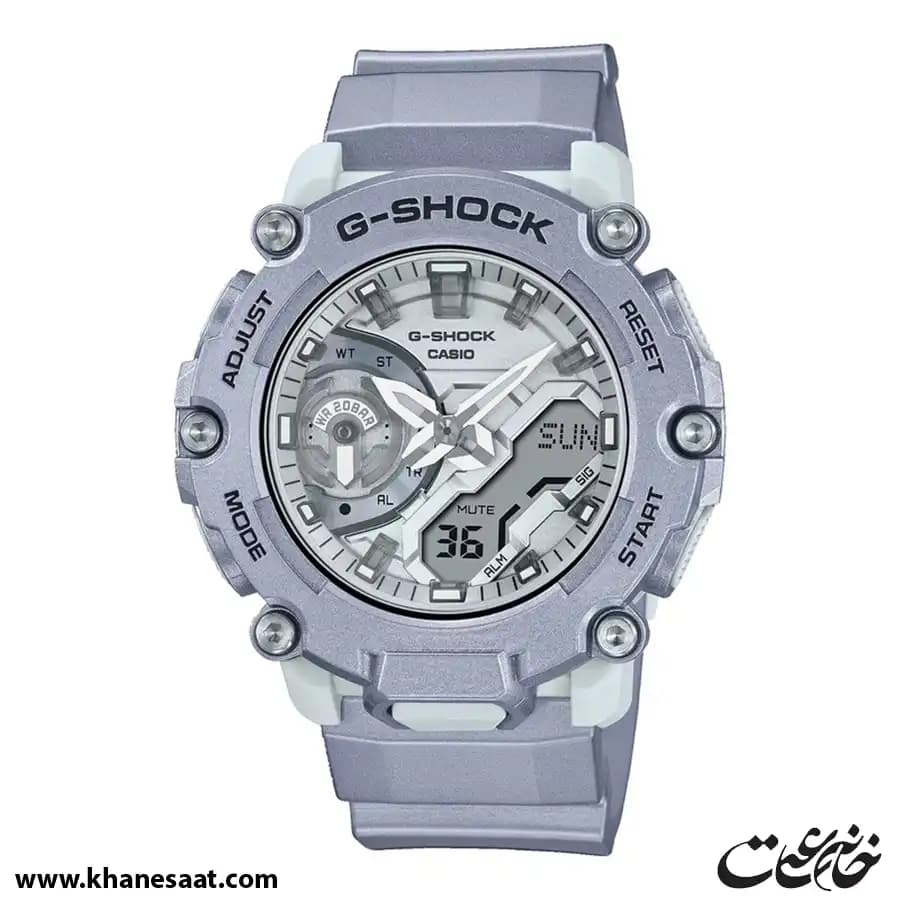 ساعت مچی مردانه کاسیو جی شاک اصل مدل GA-2200FF-8ADR — تصویر ۸