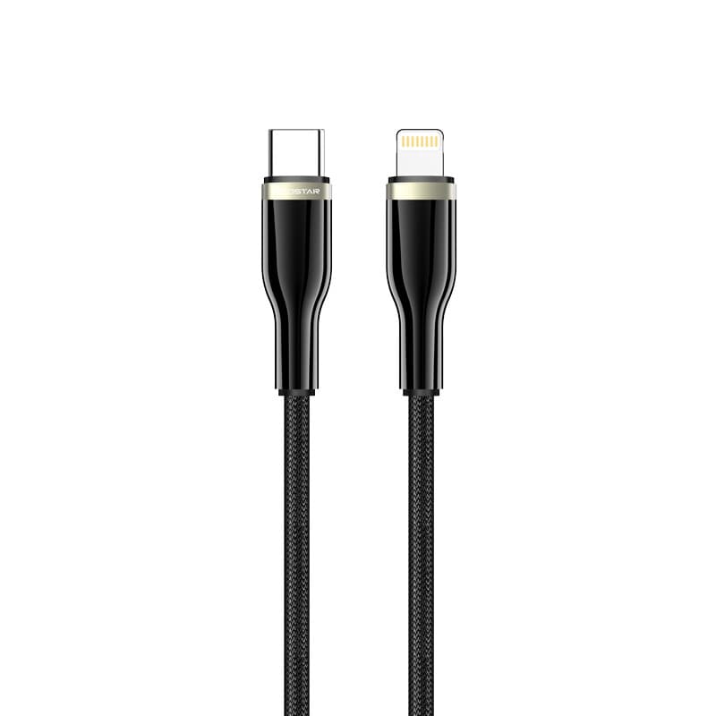 کابل تایپ سی به لایتنینگ فست شارژ 30 وات هایکو استار HS-106C-L طول 1 متر — تصویر ۵