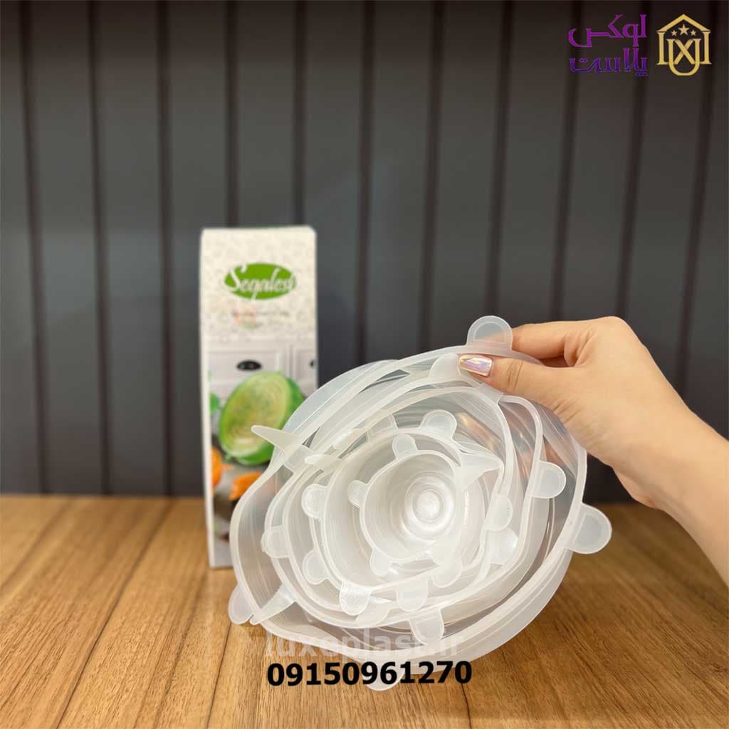 درپوش سیلیکونی ظروف بسته 6 عددی7156