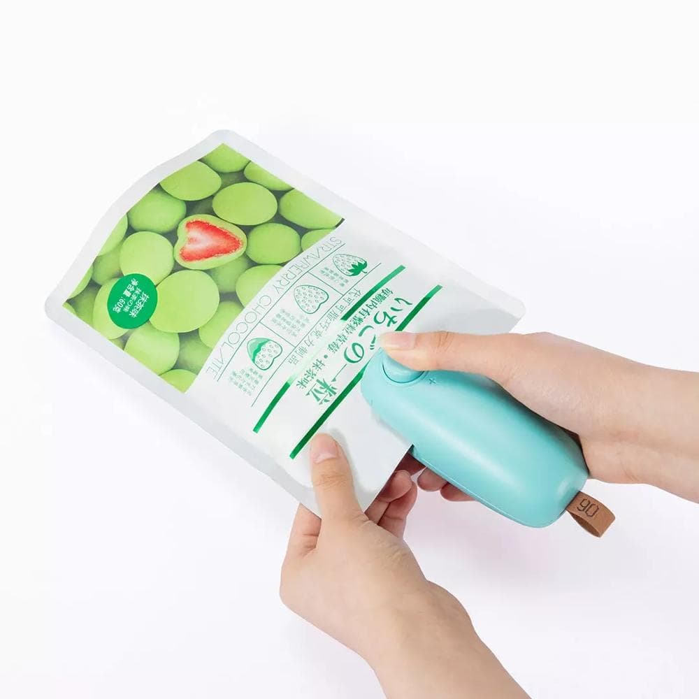 دستگاه پرس و برش دستی کیسه شیائومی Xiaomi 90fun Portable Mini Sealer Electric Sealing Machine — تصویر ۷