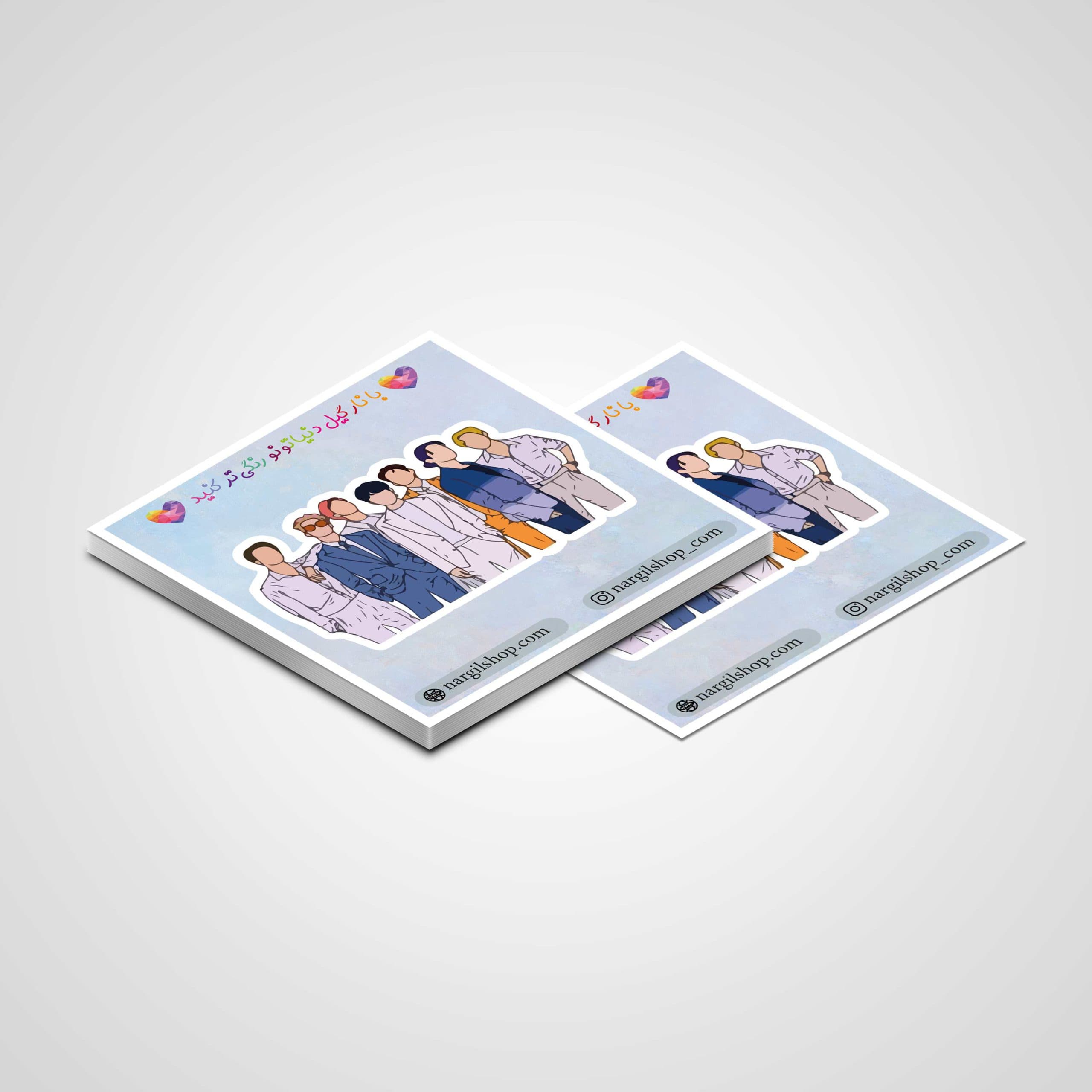 استیکر بی تی اس 30 | BTS sticker 30 — تصویر ۲