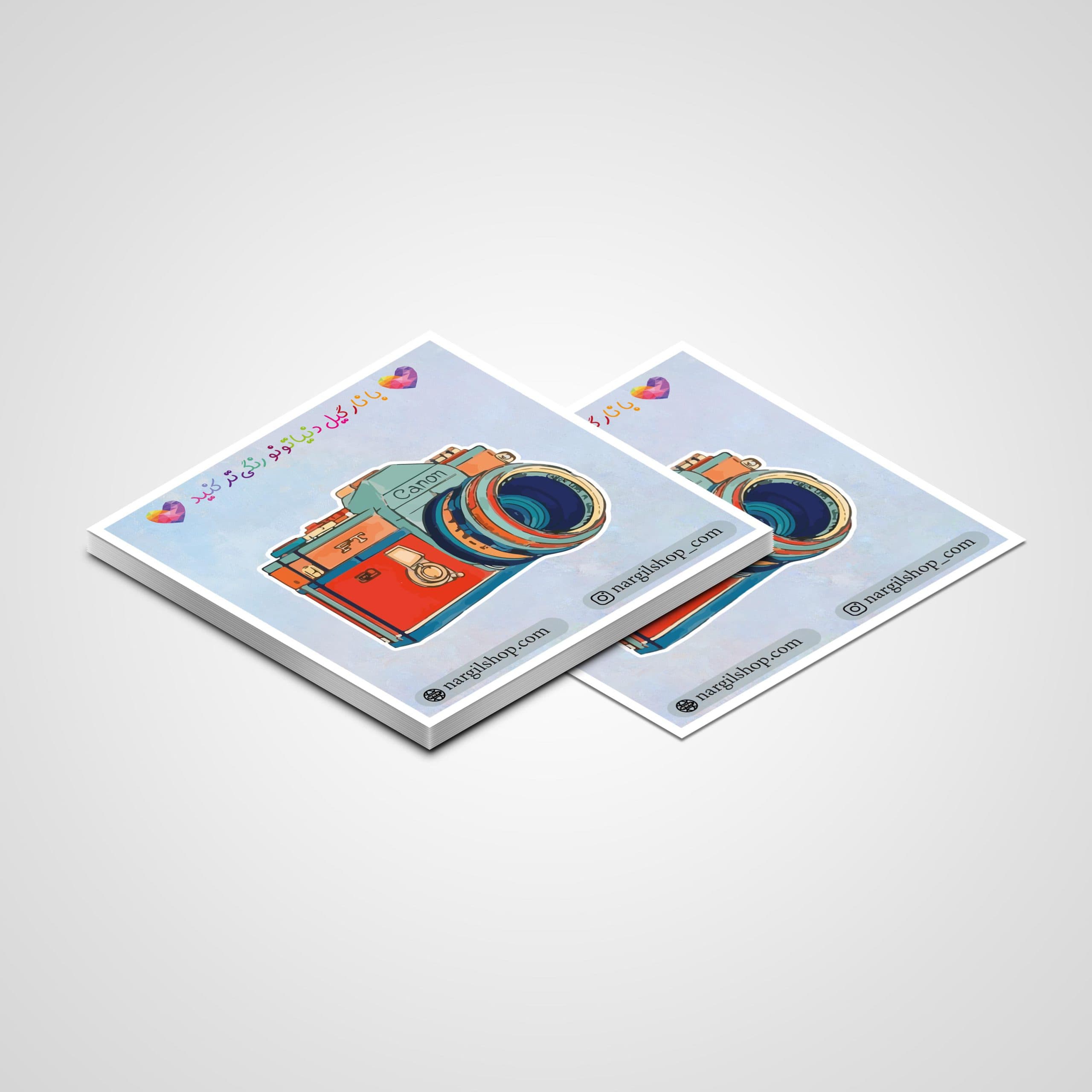استیکر دوربین عکاسی 35 | Camera sticker 35 — تصویر ۲